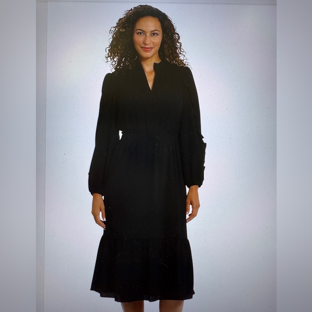 Elegant Black Women's Dress
